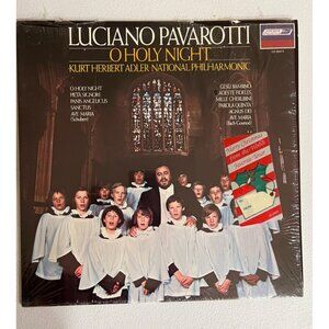 Luciano Pavarotti O Holy Night LP 1976 Classical Vinyl London OS 26473 Pre-Owned